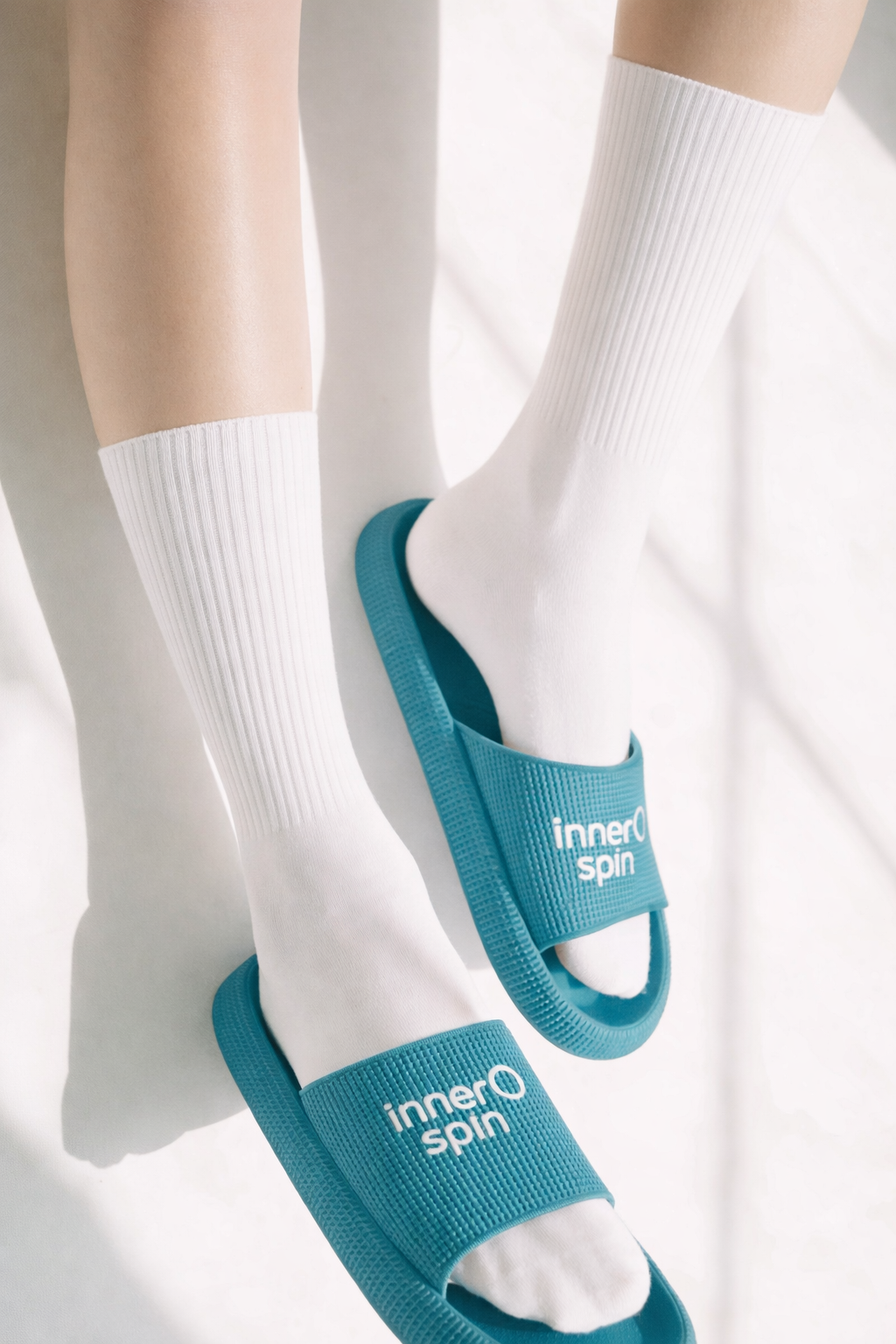 Graphic depicting a hexagonal cropped photo of an interior room design with grid lines along its borders.