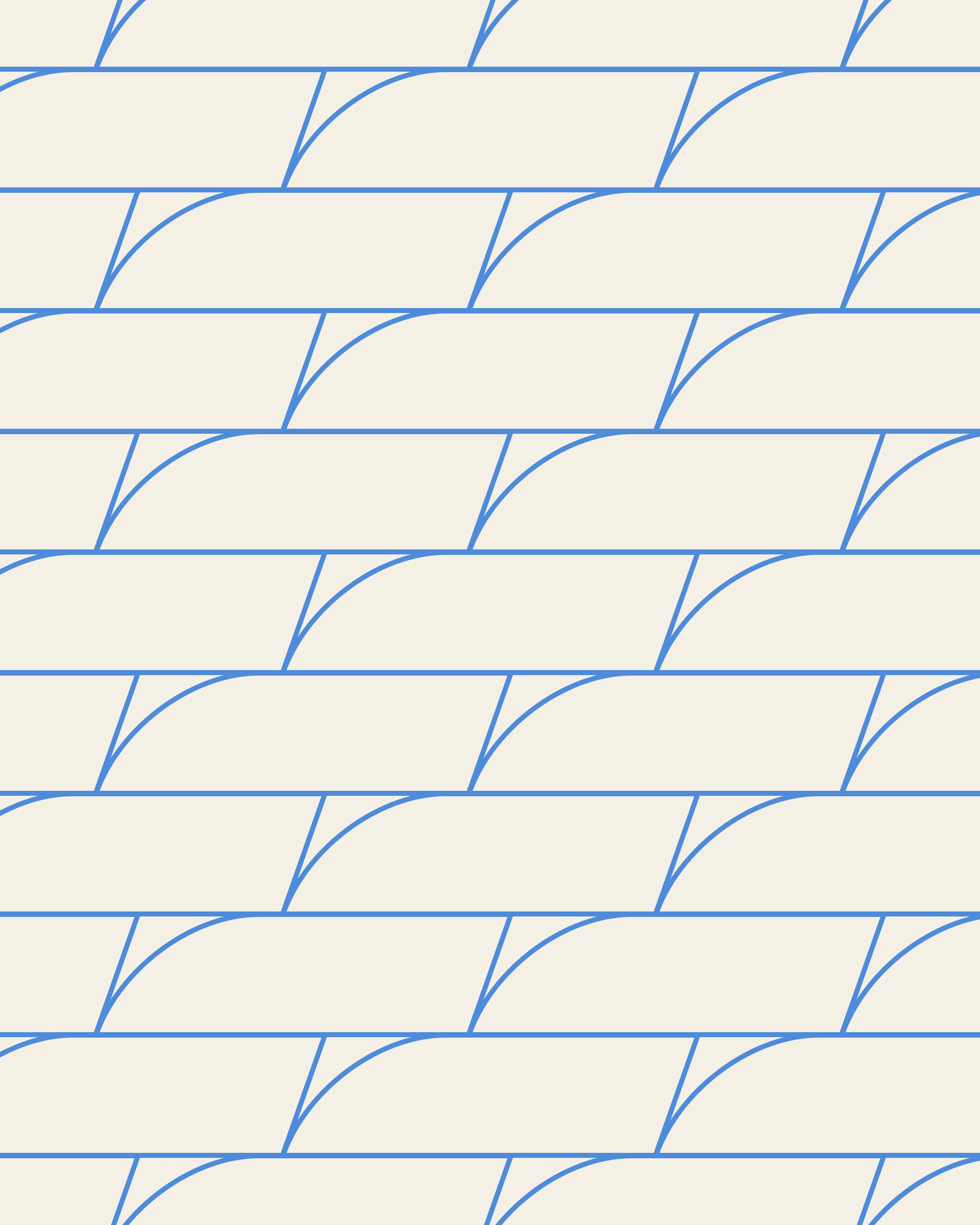 Graphic depicting a hexagonal cropped photo of an interior room design with grid lines along its borders.